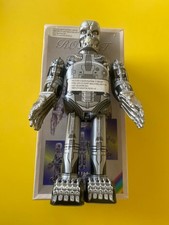 Tin plate wind up walking Terminator robot boxed