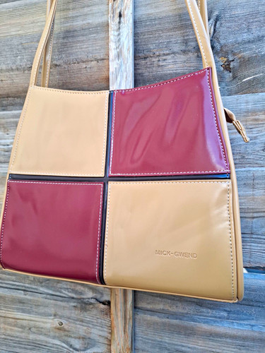 Mick gwend beige burgundy - mick-gwend, beige/burgundy