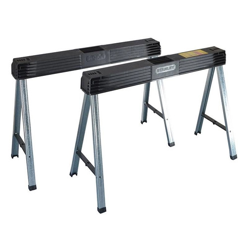 Folding metal leg sawhorses - folding,