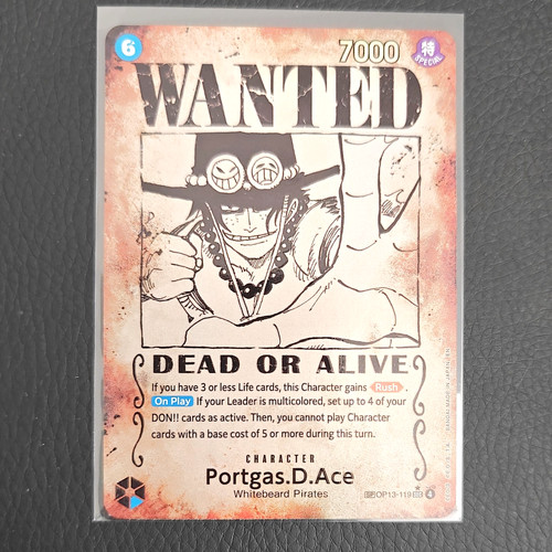 One piece portgas - one, d.