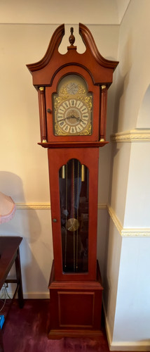Long case grandfather - case, clock
