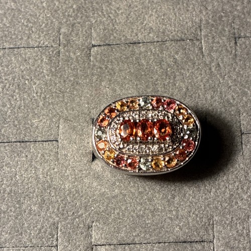 Fire opal sterling - fire, ring