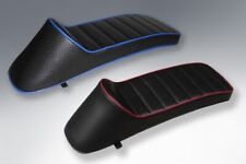 LAMBRETTA RACE SEAT IN BLACK WITH  BLUE PIPING FREE POST