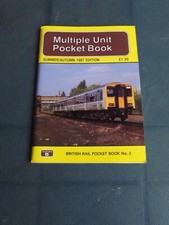 Platform 5 1987 ABC BR Diesel DMU EMU Multiple Unit Pocket Book Class 150 121