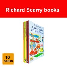 Richard Scarry's Best Collection Ever! 10 Books Collection Set Children's pack
