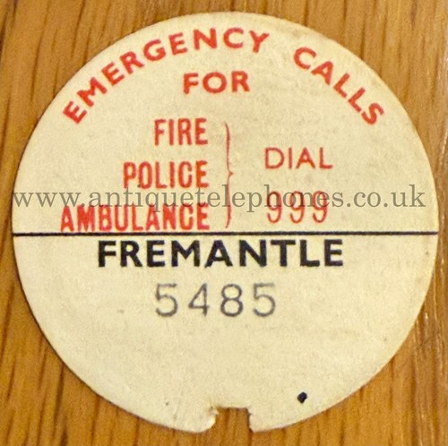 Genuine gpo telephone dial - genuine,