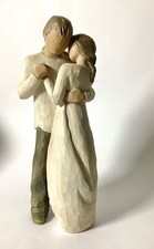 Willow Tree Promise Couple Figurine VGC Susan Lordi Man Woman Dancing  Hugging