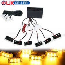 12V 18LED Amber Strobe