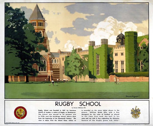 Rugby school - rail, ad.)