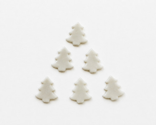 Pack small white trees - 6,
