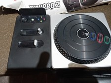 Boxed DJ Hero 2 for The Microsoft Xbox 360 (UNTESTED) Turntable Only No Game