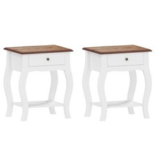 HOMCOM Bedside Tables Cabinets