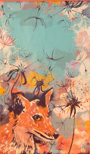Powder luxurious fox - powder,