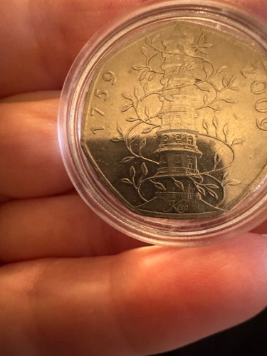 Kew gardens 50p genuine - gardens,