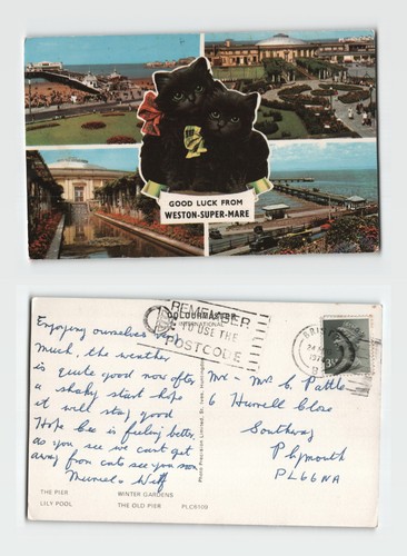Postcard weston super mare - postcard, weston-super-mare