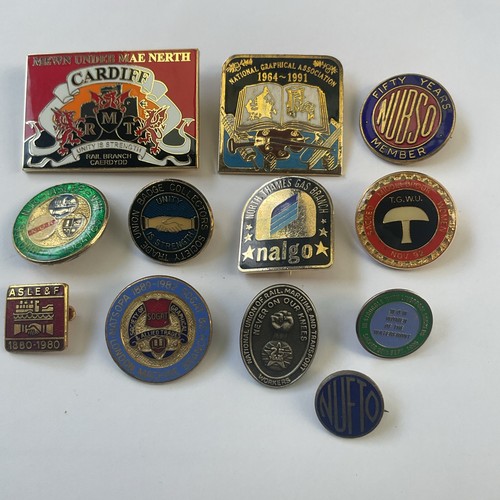 Trade union badges - trade,