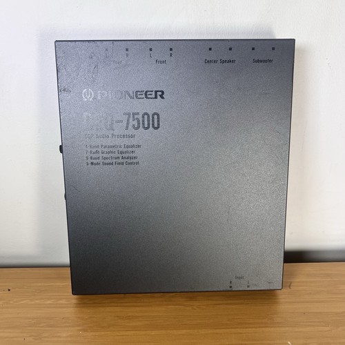 Pioneer deq 7500 car dsp - dsp, audio