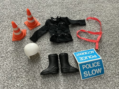 Vintage action man police - vintage,