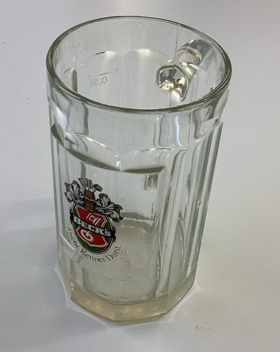 Becks tankard style glass - tankard, 0.5l