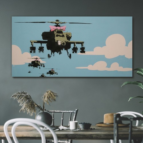 Happy choppers canvas print - happy,