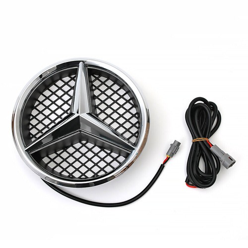 Chrome led front grille - chrome,