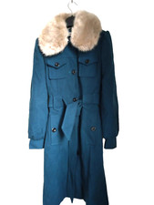 Miss Selfridge blue winter
