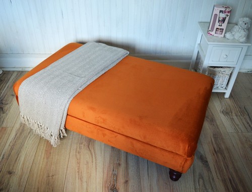 Flat top footstool - flat,