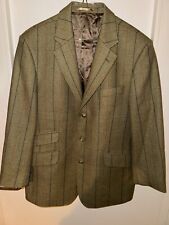 Brook Taverner Reid Taylor Tweed Jacket 40 chest- oversize posh boyfriend borrow