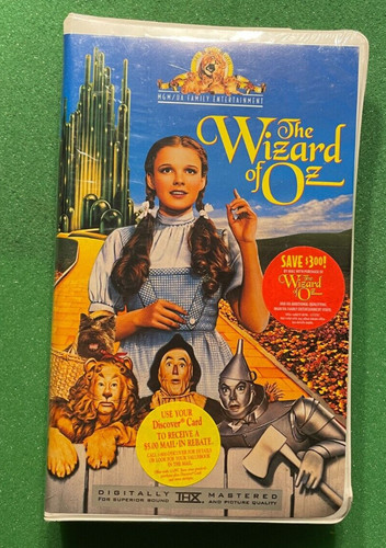 The wizard vhs 1996 - the, oz