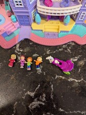 Polly Pocket 1994 Vintage Light-Up Magical Mansion. With Figures