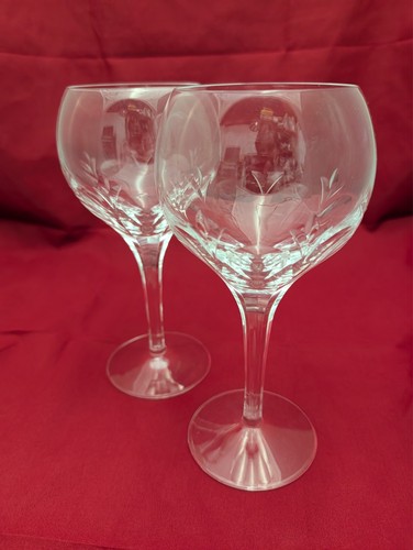 Vintage pair stuart crystal - pair,