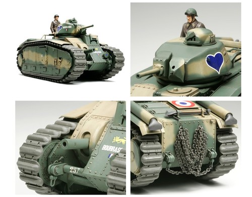 Tamiya french battle tank - french,