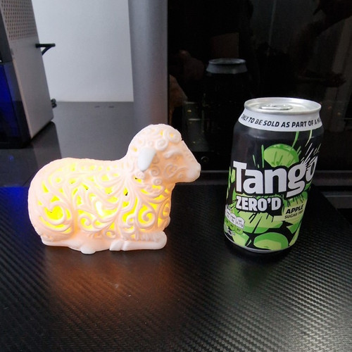 Ceramic sheep figurine white - ceramic,