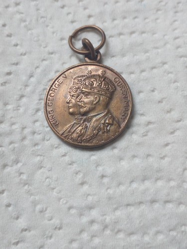 Silver jubilee medal - silver, king