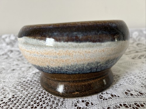 Studio pottery stoneware bowl - studio,