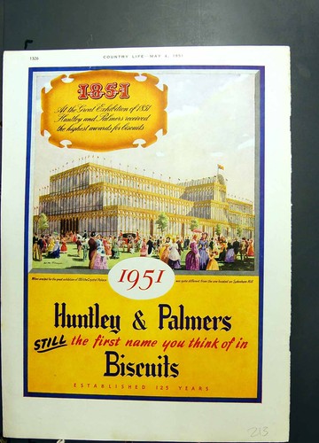 Old huntley palmers - palmers, biscuits