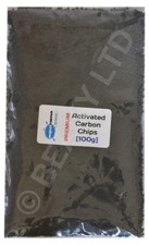 Activated Carbon "Chips"  FIlter Media Fish Tanks Aquariums PREMIUM GRADE [100g]