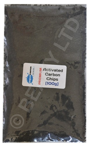 Activated carbon chips - activated,