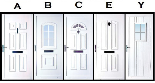Upvc replacement door panel - replacement,