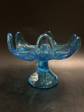 Vintage MCM vase vimax Blue
