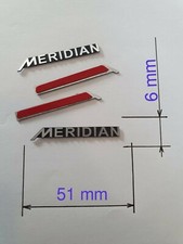 4 pcs MERIDIAN  Aluminium