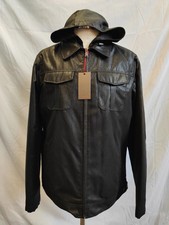 Louis Feraud black hooded Talisker jacket XL