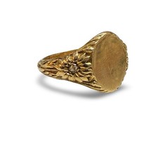 Antique 14k gold Signet Ring