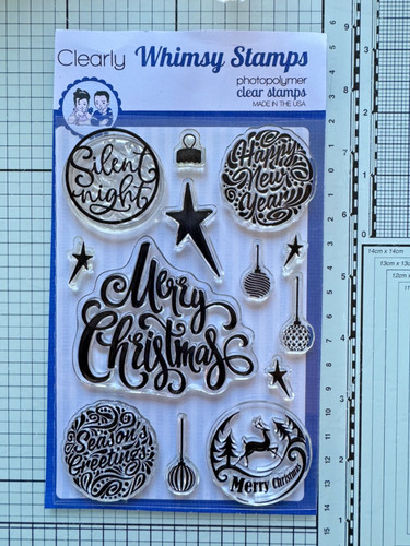 Whimsy stamps clear stamp - stamps, set