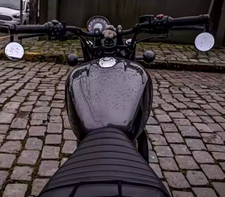 CNC Aluminium Bar End Mirrors