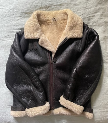 Dark brown shearling sheepskin - brown,