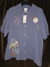 Next Men's Blue 100% Cotton