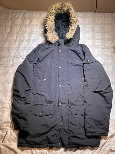 Carhartt parka coat black - parka,