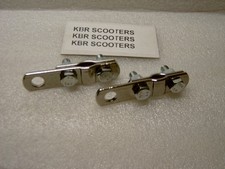  2 CHROME SPOT LIGHT BRACKETS