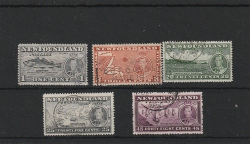 Newfoundland 1937 vfu - ,